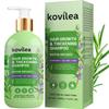 Rosemary & Biotin Hair Growth Shampoo for Women & Men, Natural Thickening & Regrowth Formula, Tea Tree Mint Strengthening Shampoo with Castor Oil - For Thinning Hair, Hair Loss, All Hair Types 10.1 Oz view 1