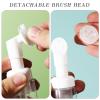 Zerodeko 4pcs Travel Foam Pump Bottles Empty Dispenser for Foaming Face Wash Shampoo and Toiletries Lightweight and Portable Pet Containers for Travel view 3