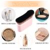 DIVINA VITAE Self Tan Brush Soft Body Makeup Brush Portable Self Tanning Brush Self Tanner Face Brush For Body & Leg Makeup (Pink) view 4