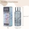 3 Bottles Holographic Body Glitter Gel - Chunky Sequin Liquid Glitter for Body view 4