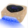 UV Light for Nails, 72W Cordless UV Nail Lamp for Gel Nails, Rechargeable Gold Diamond LED Dryer with 5 Timer Setting,Touch Control & Auto Sensor, Fast Light Curing Lamp for Salon & Home view 1