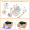 UV Light for Nails, 72W Cordless UV Nail Lamp for Gel Nails, Rechargeable Gold Diamond LED Dryer with 5 Timer Setting,Touch Control & Auto Sensor, Fast Light Curing Lamp for Salon & Home view 2