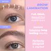 Brow Lamination Kit & Rapid Low Fume Eyelash Extension Glue | DIY Eyebrow Lamination with Keratin Conditioning | 8 Week Retention Lash Extension Glue | 1 Second Drying | Black Color | Latex Free view 4