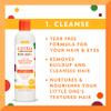 Cantu Care for Kids Haircare Regimen Set with Large Size Shampoo + Conditioner + Detangler + Leave-In Conditioner (Pack of 4) view 3