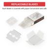 60 Pcs Callus Shaver Blades Set - Corn Plane Replacement Blades Hard Dry Skin Remover for Foot Care & Pedicure Tools view 3