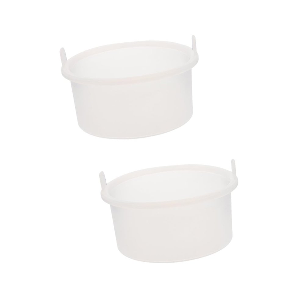Didiseaon 2pcs Silicone Wax Melting Bowl - Non-stick Waxing Tool Inner Pot for Hair Removal Home Salon Use Safe Practical Design Waxing Bowl