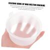 Didiseaon 2pcs Silicone Wax Melting Bowl - Non-stick Waxing Tool Inner Pot for Hair Removal Home Salon Use Safe Practical Design Waxing Bowl view 2