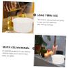 Didiseaon 2pcs Silicone Wax Melting Bowl - Non-stick Waxing Tool Inner Pot for Hair Removal Home Salon Use Safe Practical Design Waxing Bowl view 3
