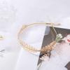 1pc Gold Toyvian Bridal Hair Crown Roman Goddess Leaf Branch Dainty Head Dress Boho Hats and Caps view 3