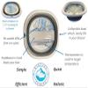 Glacial Facial Ice Water Face Plunge Kit, Chemical Free, Face Mask Alternative for Smooth Skin view 2