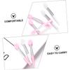 Didiseaon 20pcs Portable Mini Lip Brushes Lipstick Applicator Makeup Accessory for Easy Application Design for Travel and Daily Use view 3
