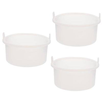 Didiseaon 3pcs Silicone Wax Melting Bowl for Hair Removal - Accessory for Home Waxing and Use Practical Design for Salons and Spas