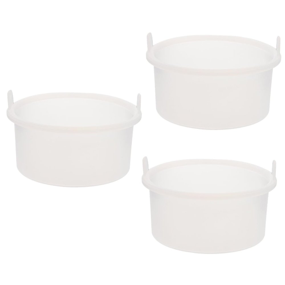Didiseaon 3pcs Silicone Wax Melting Bowl for Hair Removal - Accessory for Home Waxing and Use Practical Design for Salons and Spas