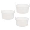 Didiseaon 3pcs Silicone Wax Melting Bowl for Hair Removal - Accessory for Home Waxing and Use Practical Design for Salons and Spas view 1