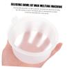 Didiseaon 3pcs Silicone Wax Melting Bowl for Hair Removal - Accessory for Home Waxing and Use Practical Design for Salons and Spas view 3