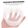 Didiseaon 5pcs Silicone Wax Melting Bowl for Hair Removal - Wax Heater Inner Accessory Melting Container for and Scented Use view 2