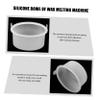 Didiseaon 5pcs Silicone Wax Melting Bowl for Hair Removal - Wax Heater Inner Accessory Melting Container for and Scented Use view 4