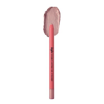 keybo Double Lasting Gel Eyeliner Pencil Waterproof Eyeliner, Long Lasting Gel Formula, Smooth Glide Brown & Black Eye Pencil for Women, Smudge-Proof Creamy Eye Makeup (09. Mauve Today)