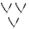 Beaupretty 3pcs Manual Beard Shaver Ergonomic Design for Comfortable and Convenient Shaving for Home Use and Travel view 1