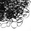 Eboot 500 Pcs 3 mm Black Elastic Hair Bands Mini Rubber Bands Small Hair Ties Ponytail Elastics Holders for Braids Hair view 1
