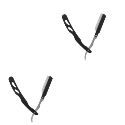 Beaupretty 2pcs Manual for Men Vintage Beard Shaving Cutter Compact and Beard Shaver for Home Use and Travel for Male Friends