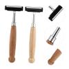 Beaupretty 8pcs Men Razor Bamboo Handle Eco-friendly Steel Blade Professional Hair Clipper Mustache Trimmer Smooth Shave view 4