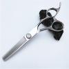 IBDRYKK Hair Cutting Scissors, 6 inch Professional Upscal Scissor Threaded Non-Slip Handle Hair Scissors Cutting Barber Haircut thinning Shears Hairdresser Scissors Set view 3
