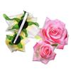 BEIYINAI Handmade Velvet Double Rose Flower Hair Clip Women Girls Wedding Flamenco Dancer Hairpins Bridal Bridesmaid Barrettes Hair Styling Tools Accessories Baby Hair Clips 6-12 Months view 3