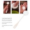 5pcs Long Handled Powder Puff, Good Water Absorption Setting Powder Puff Makeup Sponge Puff Stick Makeup Tools for Home Use(White) view 2