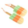 FRCOLOR 9pcs Shower Exfoliator Ball Bath Scrub Body Rubbing Towel Bath Flower Gentle Exfoliating Accessory Random Color view 1