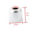 Beaupretty 2pcs Shaving Stand Holder Base for Safety Compact Design for Easy Drying and Storage Silver Finish for Men's Grooming Accessories view 3