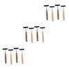 Beaupretty 12pcs Bamboo Handle Razor Stainless Steel Safety Shaving Blades Beard and Mustache Trimmer for Men view 1