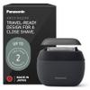 Panasonic ARC5 Palm-Sized Electric Razor, Handheld Luxury Compact Travel Shaver with 5-Blade Cutting System and USB-C Charging, Wet/Dry - ES-PV3A-K