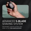 Panasonic ARC5 Palm-Sized Electric Razor, Handheld Luxury Compact Travel Shaver with 5-Blade Cutting System and USB-C Charging, Wet/Dry - ES-PV3A-K view 3