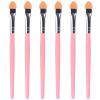 6-Piece Eyeshadow Sponge Applicator Set - Versatile Makeup Tool for Easy Eye Makeup Application, Pink view 1