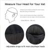 Wig With Bangs Hat Wig Baseball Cap Wig Adjustable Synthetic Long Wavy Wig With Cap For Women Black/Brown High Temperature Fiber Wigs For Party Hat with Hair Attached for Women(Color:5) view 2