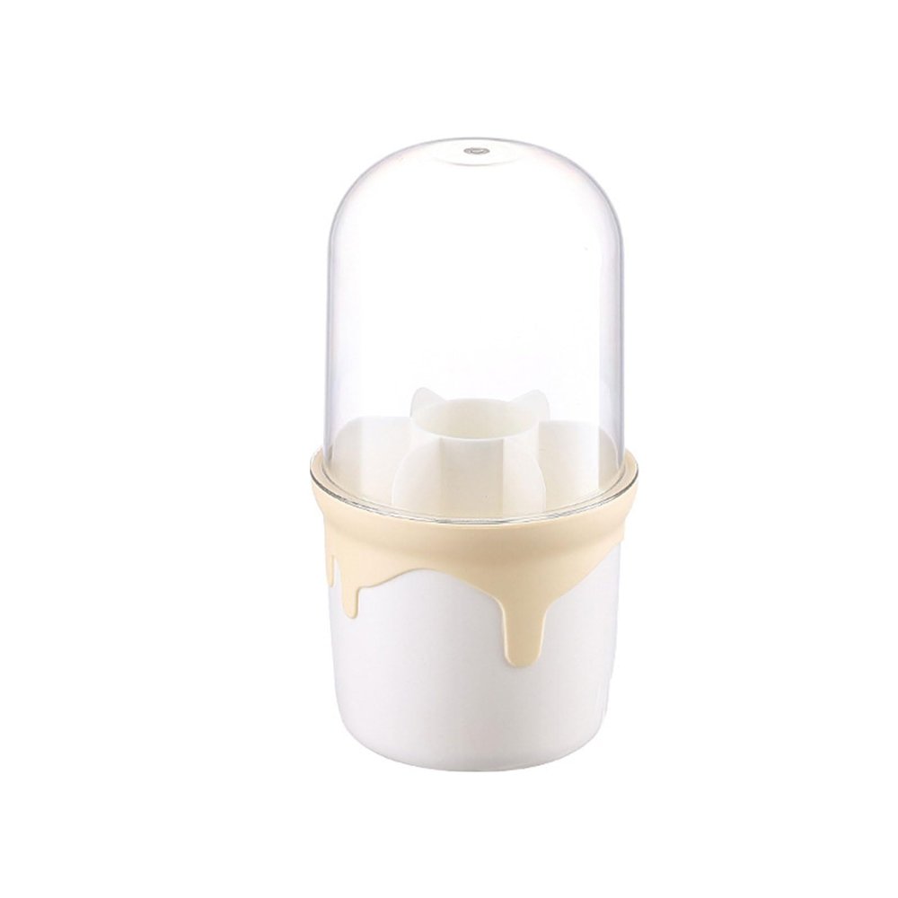 Compact Brush Storage Container Cosmetic Make Up Organiser Rotating Brush Holder Brush Lipstic Storage Bucket With Lid And Easy To Clean Brush Stand