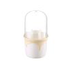 Compact Brush Storage Container Cosmetic Make Up Organiser Rotating Brush Holder Brush Lipstic Storage Bucket With Lid And Easy To Clean Brush Stand view 1