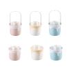 Compact Brush Storage Container Cosmetic Make Up Organiser Rotating Brush Holder Brush Lipstic Storage Bucket With Lid And Easy To Clean Brush Stand view 4