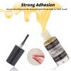 MEICOLY Spirit Gum Adhesive and Remover Combo Kit,Prosthetic Bald Cap Adhesive Glue,Face Skin Glue for Costume,Pro Makeup Glue Adhesive for Face Body Mustache Beard view 2