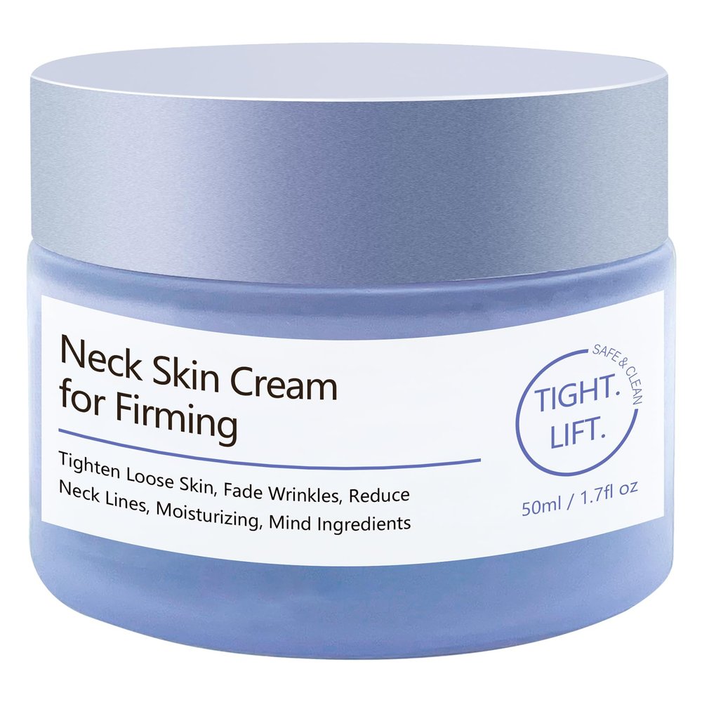 Hywestger Neck Firming Cream, Tighten and Lift Neck Cream, Anti-Aging Neck Creams for Tightening Sagging Skin and Hydrating, Help Reduce Fine Lines & Wrinkles - 1.7 oz