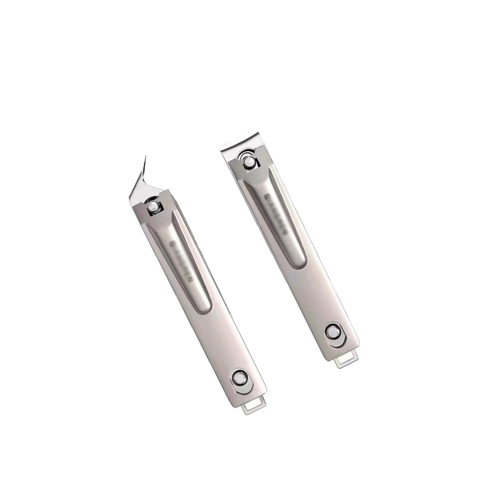 AGYCMF Portable Nail Clippers Flat Mouth Beveled Mouth Set, Pedicure to Remove Dead Skin Gray Nails to Remove The Nail Groove Dedicated Multifunctional