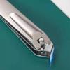 AGYCMF Portable Nail Clippers Flat Mouth Beveled Mouth Set, Pedicure to Remove Dead Skin Gray Nails to Remove The Nail Groove Dedicated Multifunctional view 3