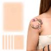 Tattoo Cover up Tape, 6PCS Waterproof Invisible Ultra Thin Tattoo Cover up Patch, 3.5x5.9" Cuttable Tattoo Makeup Cover up for Tattoo Scar and Birthmarks, Style 1 view 1