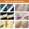 Tattoo Cover up Tape, 6PCS Waterproof Invisible Ultra Thin Tattoo Cover up Patch, 3.5x5.9" Cuttable Tattoo Makeup Cover up for Tattoo Scar and Birthmarks, Style 1 view 2