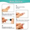 64 Sheets French Tip Nail Guides French Nail Art Stickers Manicure Strips Stickers Self-Adhesive Nail Tips Guides Decals for Edge Auxiliary DIY Decoration Stencil Tools (2456 Pcs) view 4