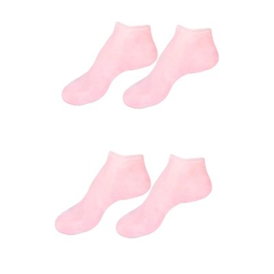 FRCOLOR 2pairs Moisturizing Toe Socks Women Athletes Foot Protection Moisturizing Socks Sebs Material