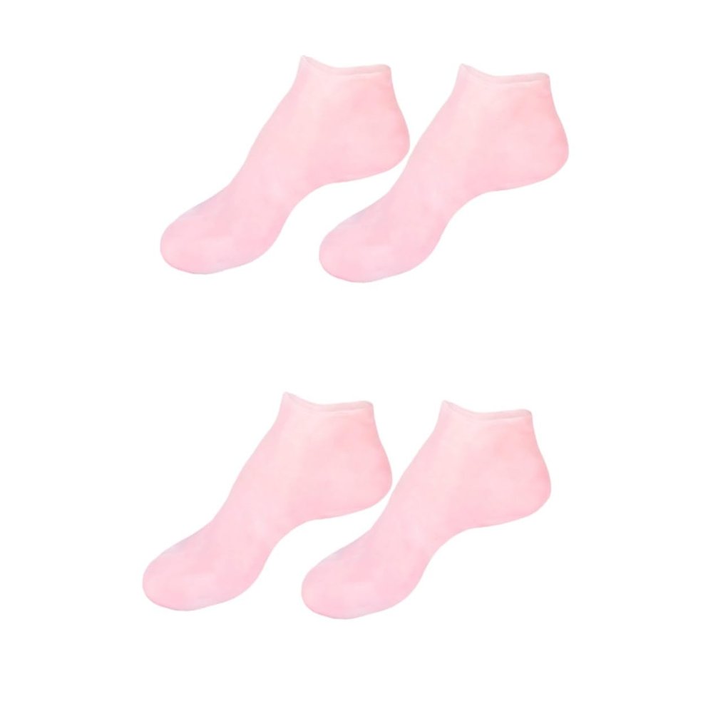 FRCOLOR 2pairs Moisturizing Toe Socks Women Athletes Foot Protection Moisturizing Socks Sebs Material