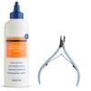 Blue Cross Professional Nail Care, Hydrating, Moisturizing, Strengthening Cuticle Remover + Softener Gel in Citrus Scent with 6mm Jaw Cuticle Nippers, 2 Pack view 1
