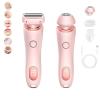 Generic Livora Razor, Beautibloom Razor, Elegance Portable Shaver, Epilator Painless Hair Removal at Home, 2 in 1 Electric Shaver Razors for Women, Wet Dry Shaver Women (Pink) view 1